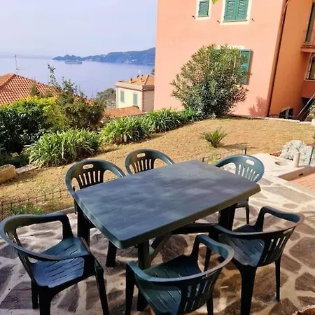 شقة Giardino Panoramico Sul Mare, Un Angolo Di Liguria كيافاري