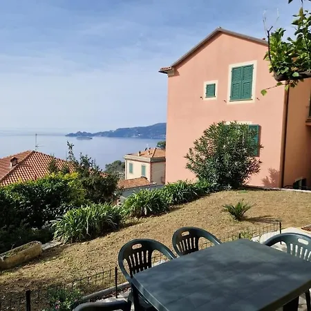 شقة Giardino Panoramico Sul Mare, Un Angolo Di Liguria
