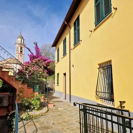 Giardino Panoramico Sul Mare, Un Angolo Di Liguria شقة *