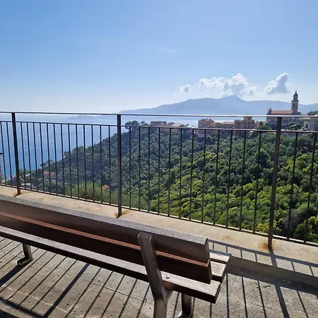 Giardino Panoramico Sul Mare, Un Angolo Di Liguria Lägenhet *